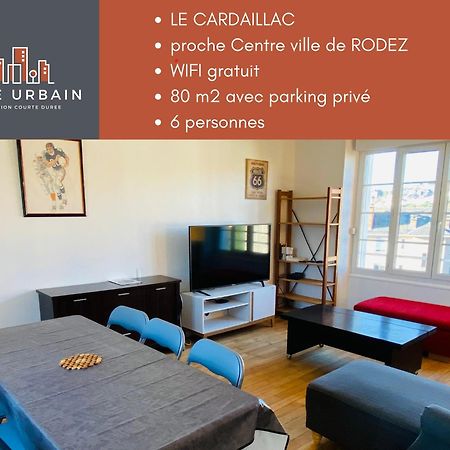 Appartement T4 Cite Cardaillac, Parking Prive, Wifi Rodez Exterior photo